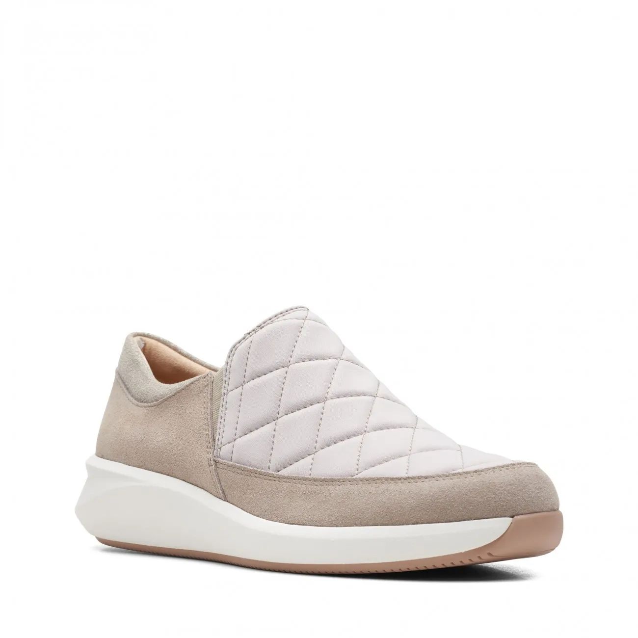 

Кроссовки женский Clarks 26168495 бежевые 37.5 EU, Бежевый, 26168495