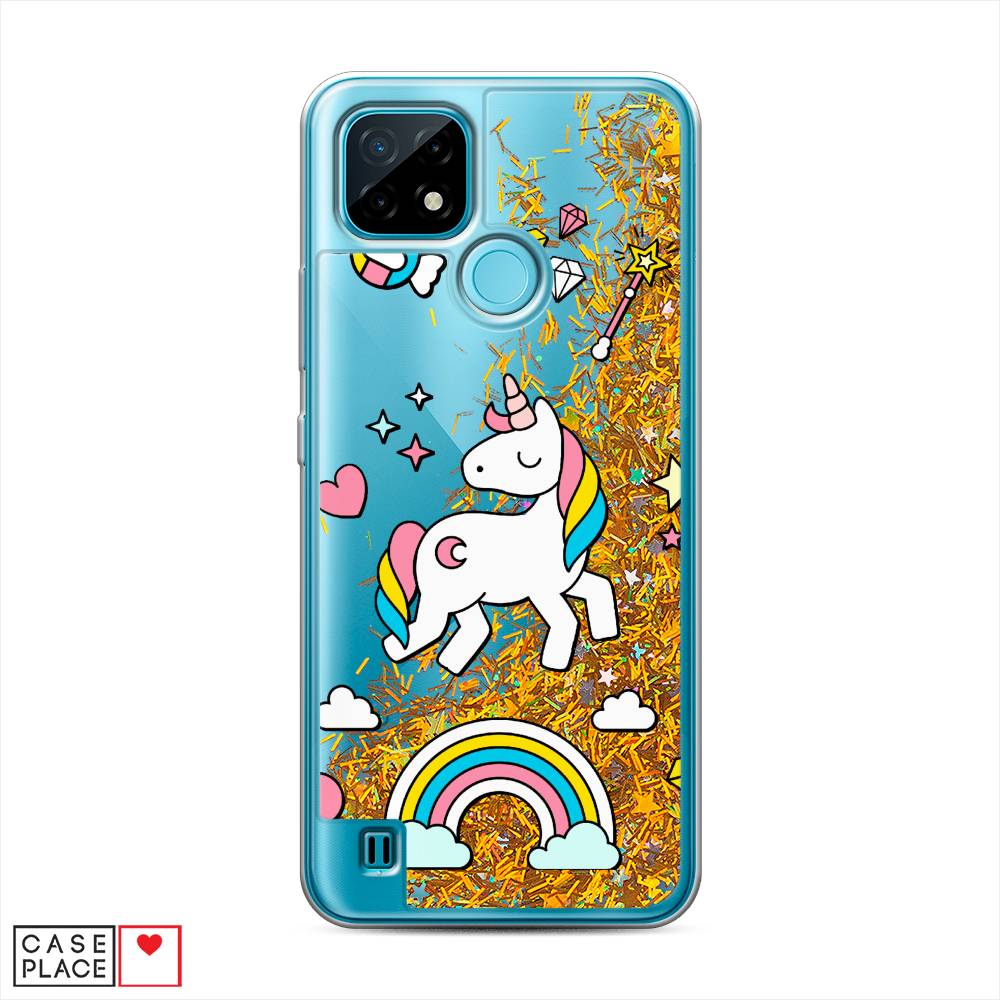 

Чехол Awog на Realme C21 "Принцесса единорог", Разноцветный, 254990-1