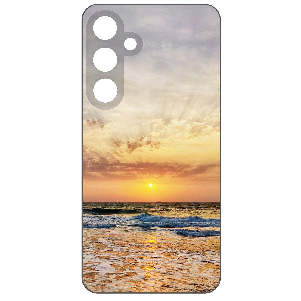 

Чехол-накладка Krutoff Soft Case Индия, Пляжи Гоа для Samsung Galaxy S24+ черный