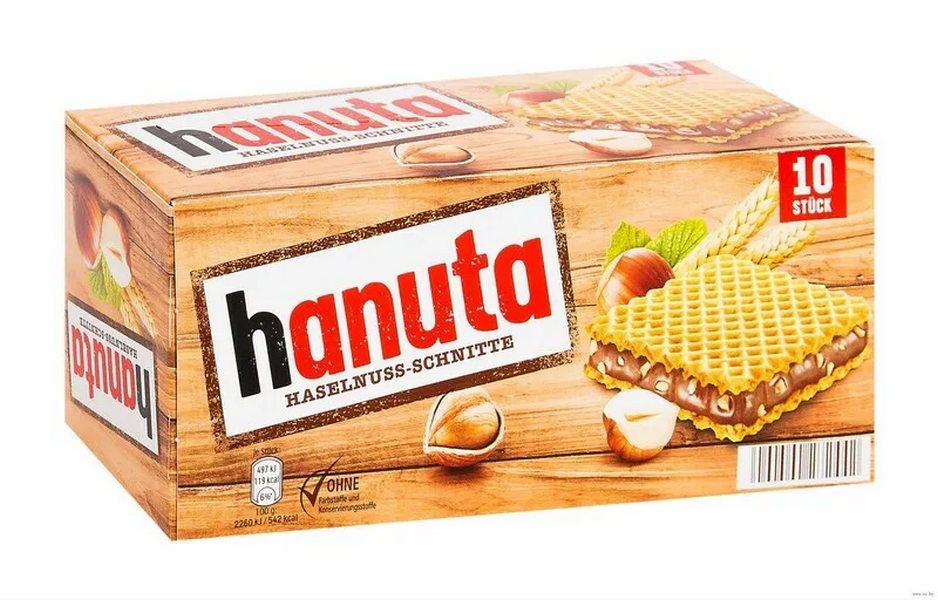 

Вафельные печенья Ферерро Ханута 220г