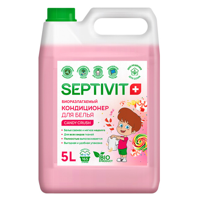 

Кондиционер для белья Septivit Premium Candy Crush 5л