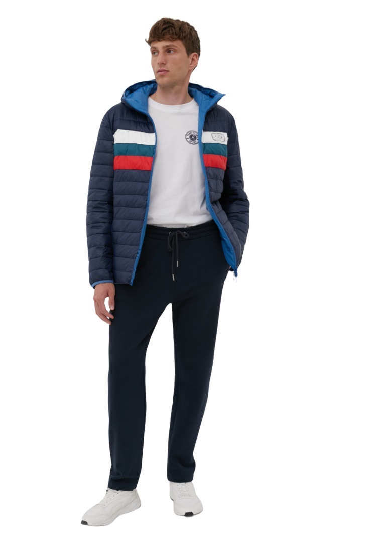 

Куртка мужская Finn Flare FAC23007 синяя XL, Синий, FAC23007