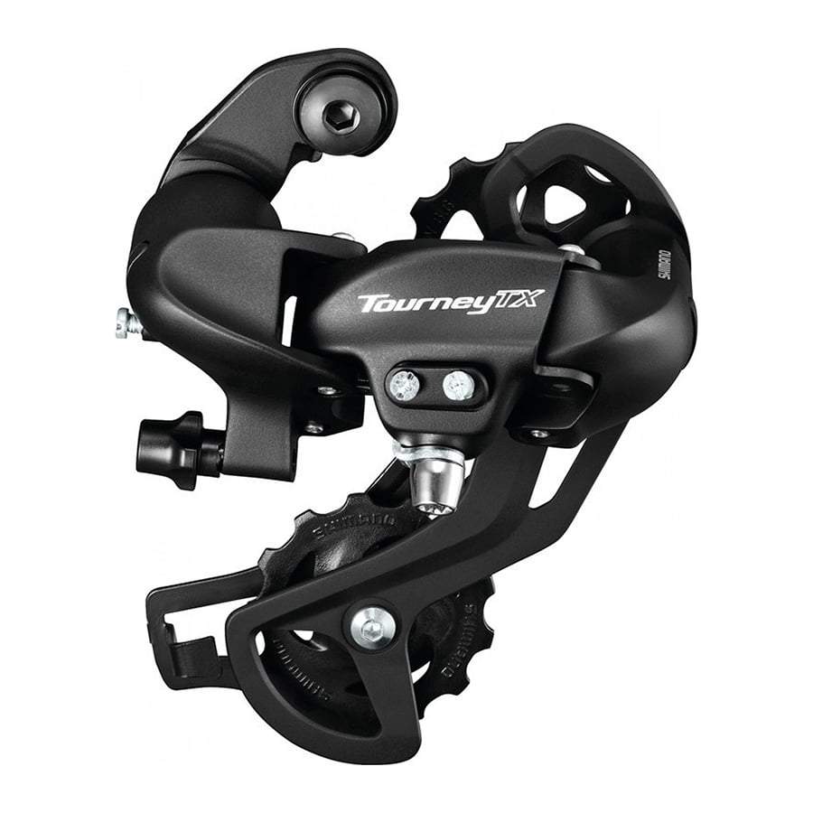 Переключатель задний Shimano TX800 78 ск крепление на петух черный 2439₽