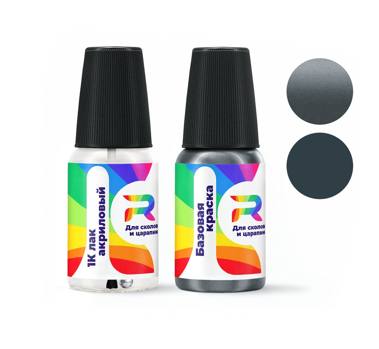 

Подкраска для сколов и царапин авто Renault D60, Gris Lune