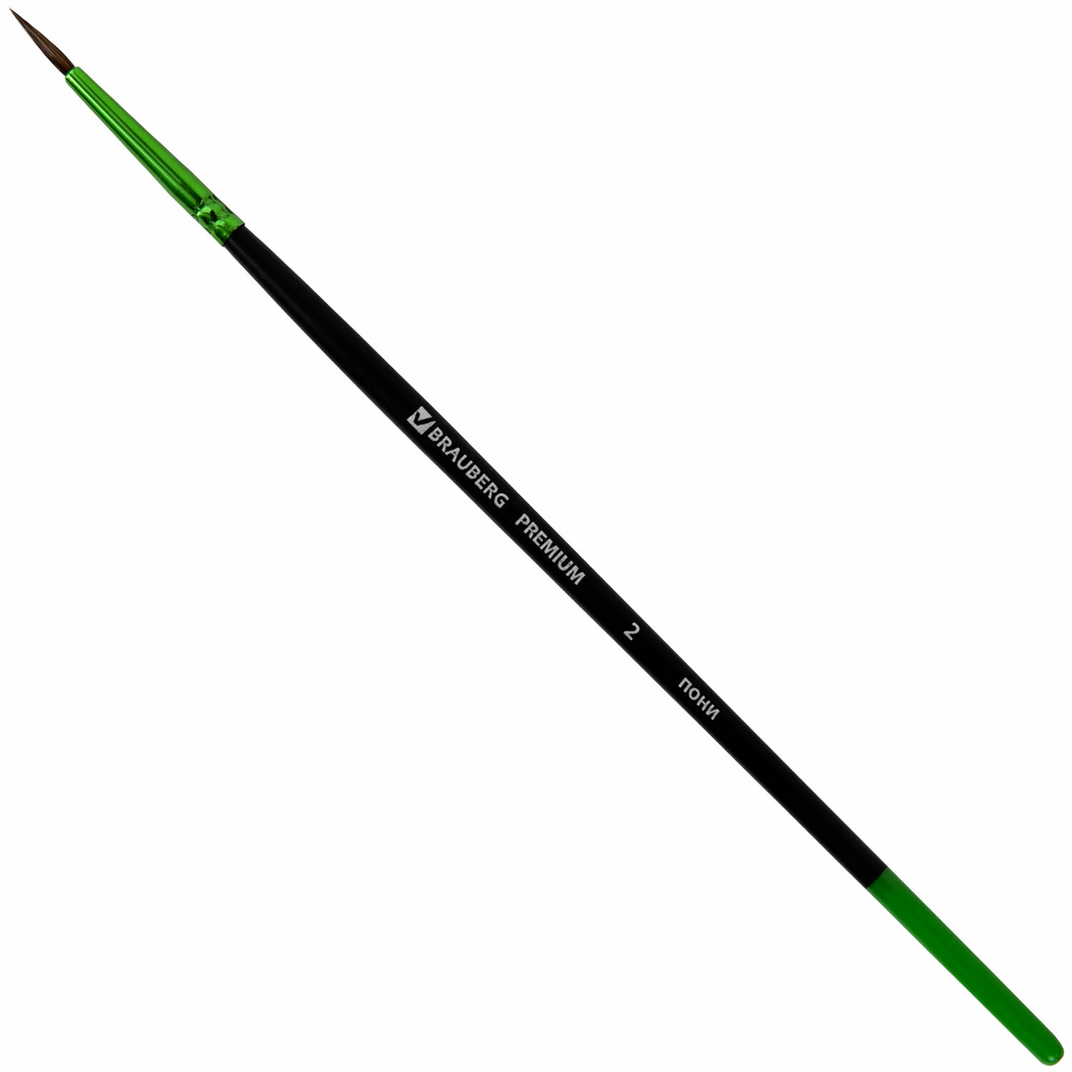 

Кисть для рисования Brauberg 200981, пони, №2, комплект 30 шт., Бежевый, 200981
