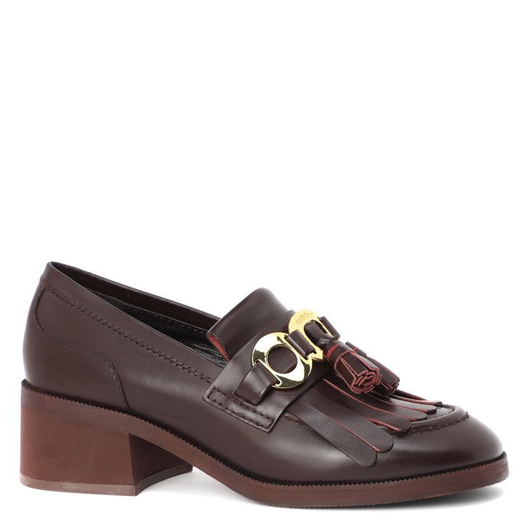 

Лоферы женские See by Chloe SB38023A бордовые 39 EU, SB38023A