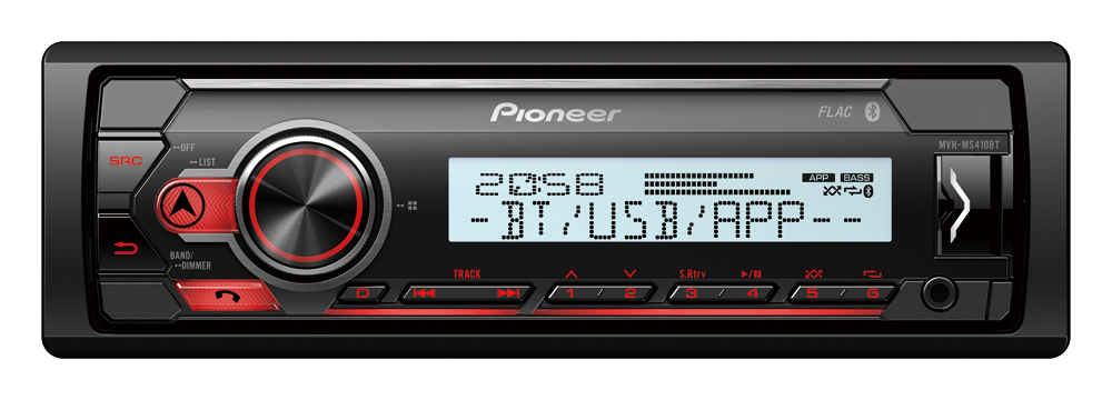 Морская магнитола PIONEER MVH-MS410BT