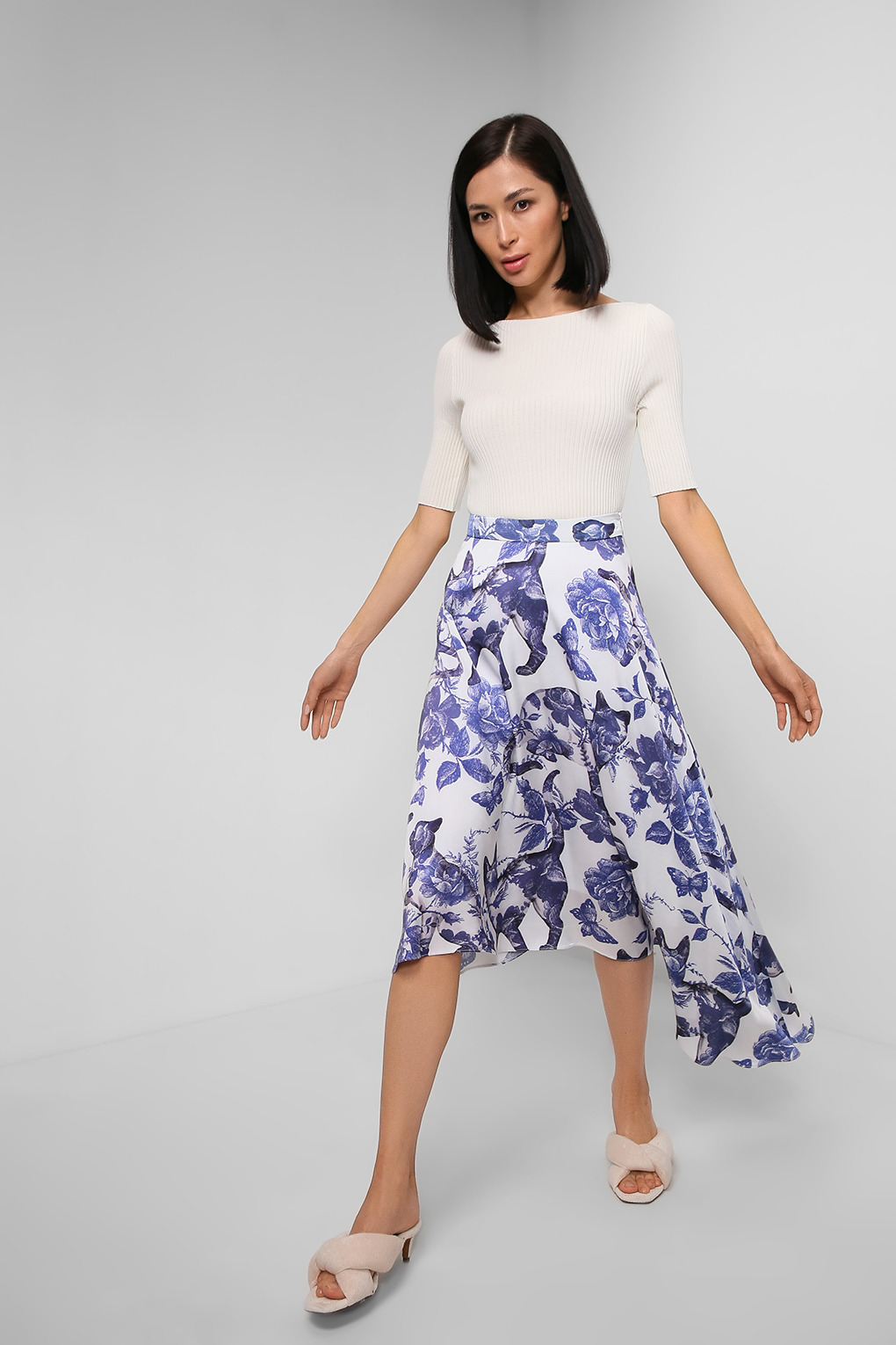 

Юбка женская SABRINA SCALA SS22031074-025 белая XS, Белый, SS22031074-025