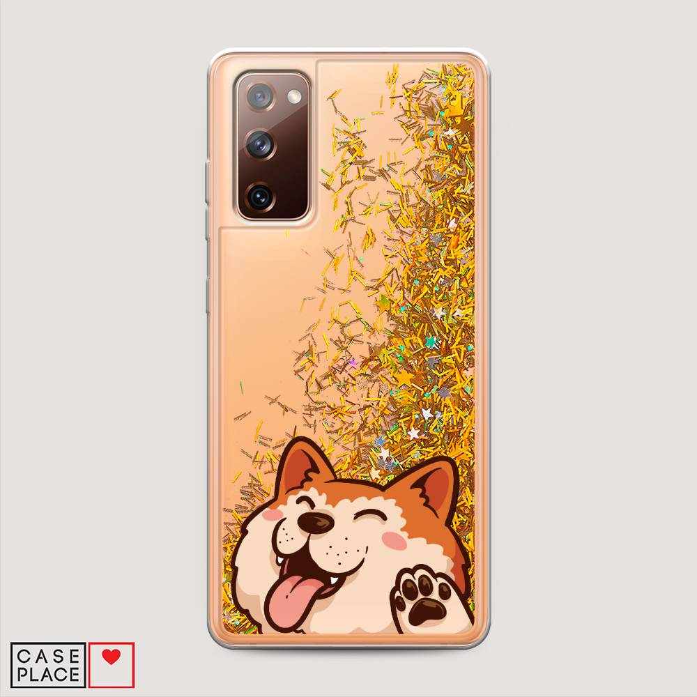 

Чехол Awog на Samsung Galaxy S20 FE / Самсунг S20 FE "Акита-ину машет", 2101390-1