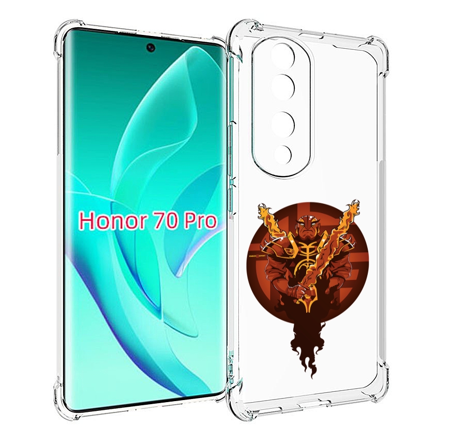 

Чехол MyPads ember spirit для Honor 70 Pro / 70 Pro Plus, Прозрачный, Tocco