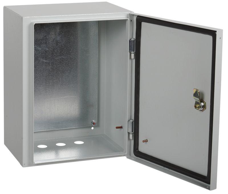 

Корпус металлический ЩМП-1-0 395х310х220мм У2 IP54 GENERICA IEK YKM40-01-54-G ( 1шт. ), Серый