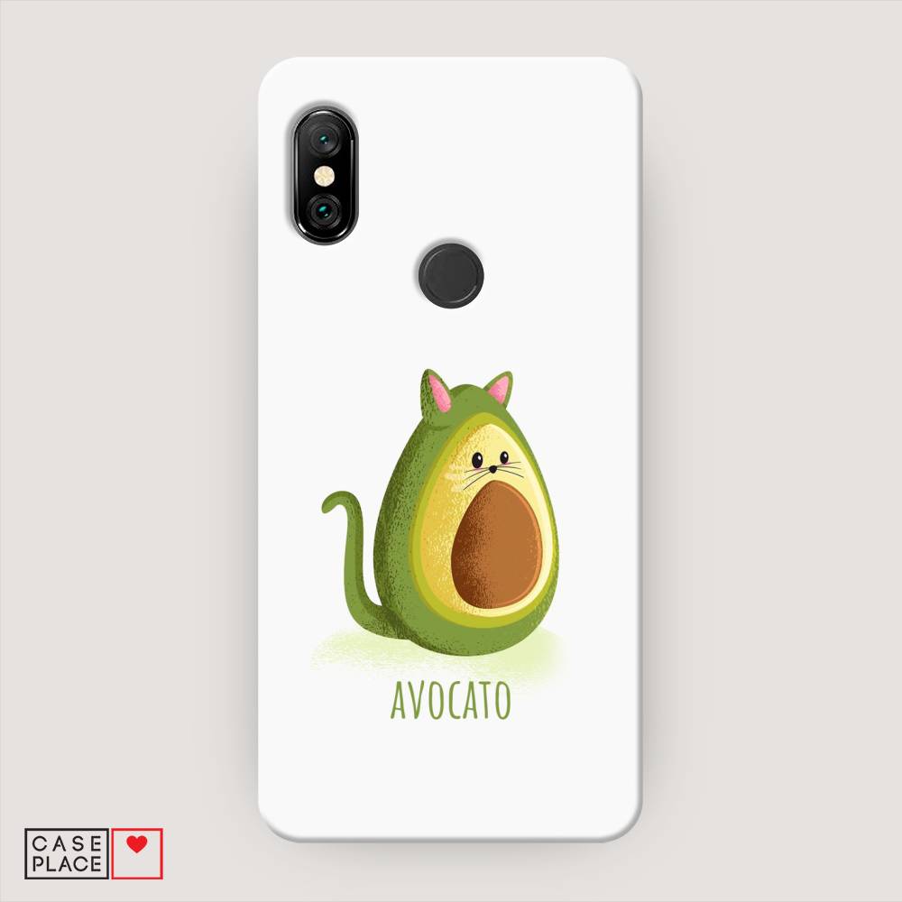 фото Пластиковый чехол "avocato" на xiaomi redmi note 6 pro awog