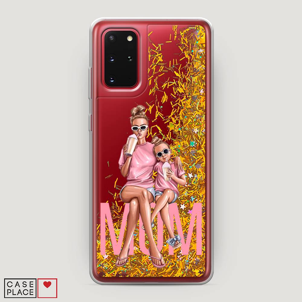 

Чехол Awog на Samsung Galaxy S20 + "Lovely mom", Синий;бежевый;розовый, 29390-1