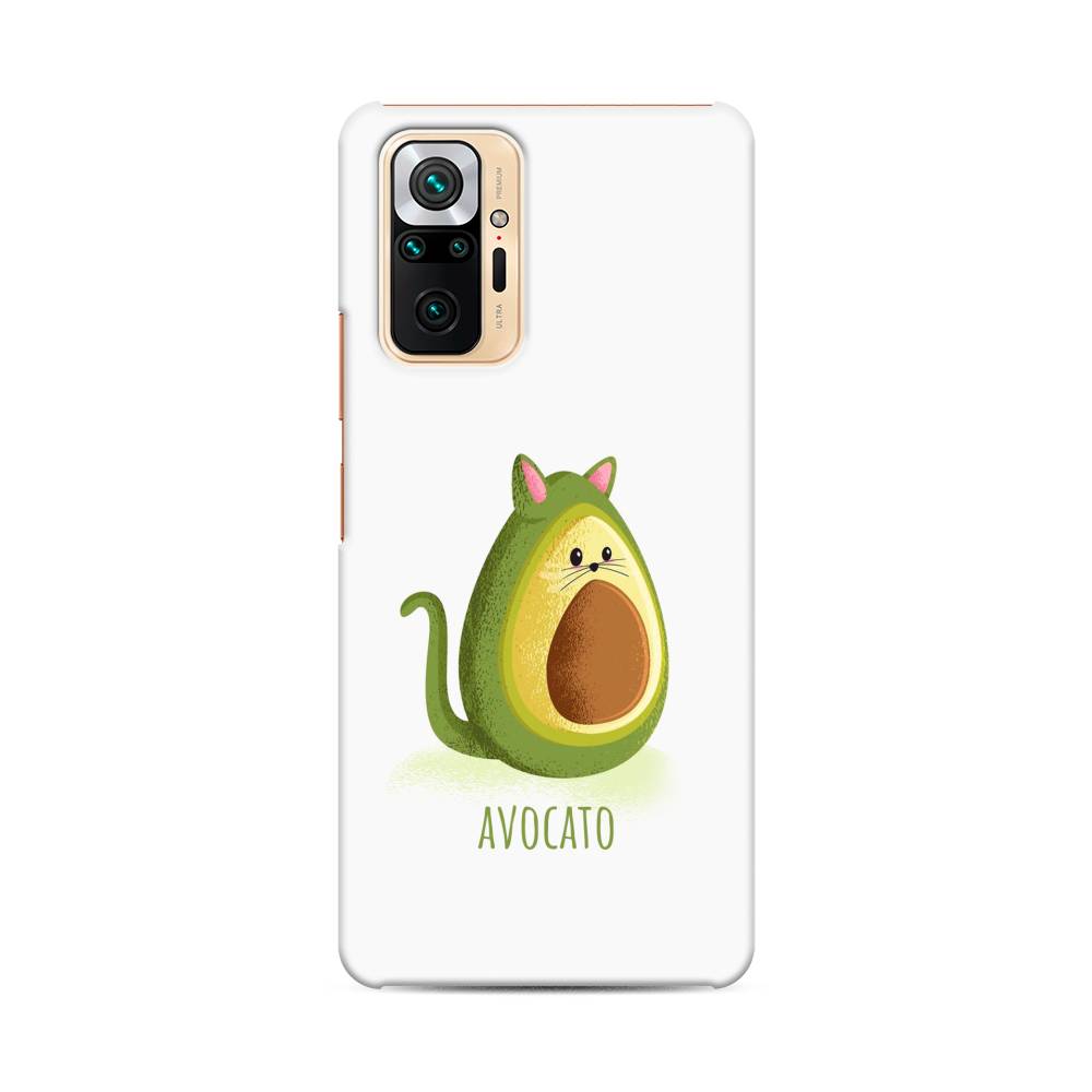 фото Пластиковый чехол "avocato" на xiaomi redmi note 10 pro awog