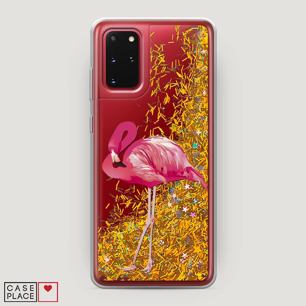 

Чехол Awog на Samsung Galaxy S20 + "Застенчивый фламинго", Розовый, 29390-1