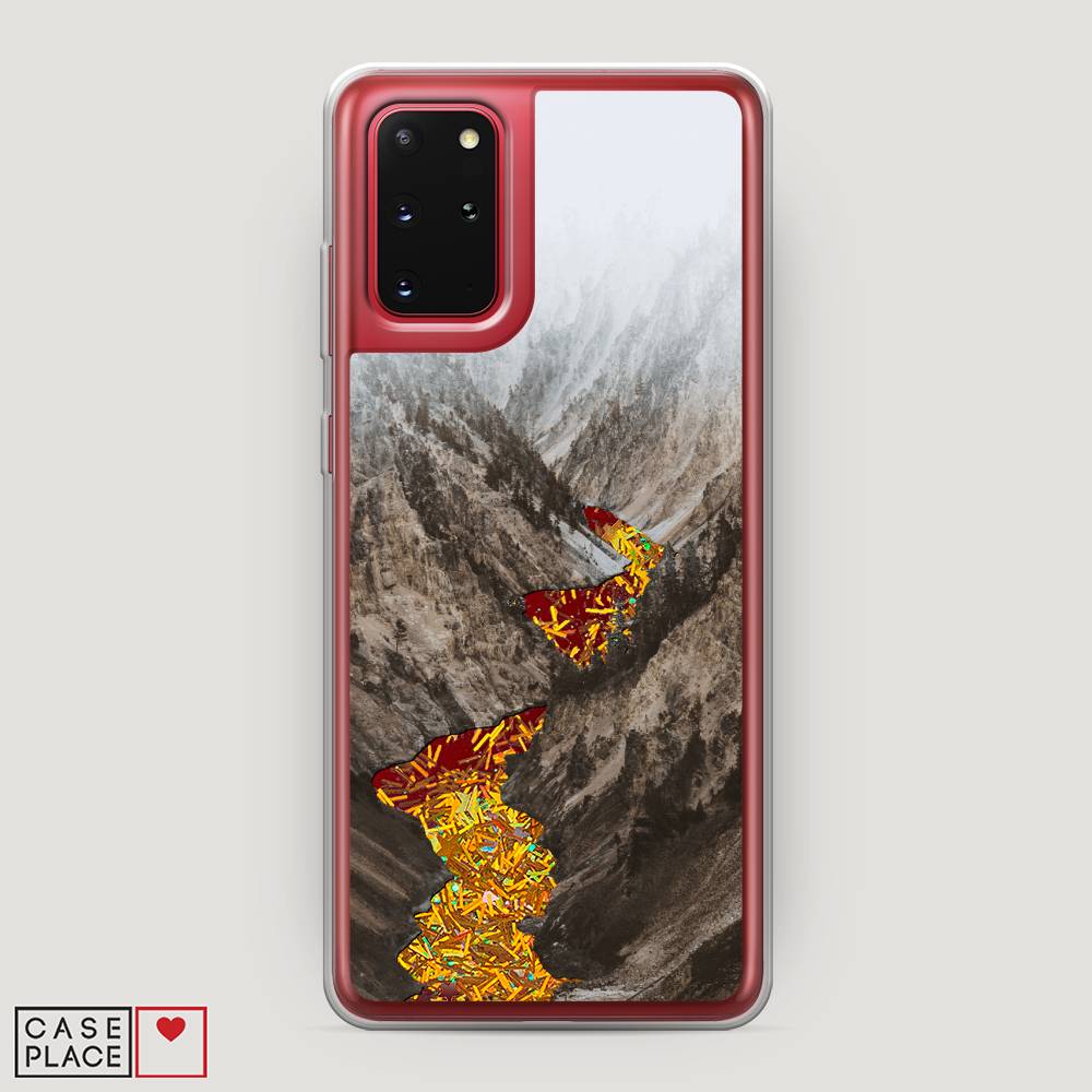 

Чехол Awog на Samsung Galaxy S20 + "Горная река", Коричневый, 29390-1
