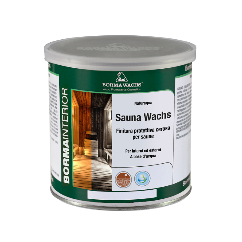 Воск для сауны Naturaqua Sauna BORMA (750мл), Цвет Черный банка круглая 750мл