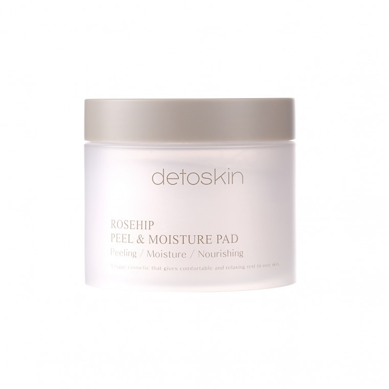 

detoskin Rrosehip Peel & Moisture Pad Увлажняющий тонер в пэдах., detoskin Rrosehip Peel & Moisture Pad,