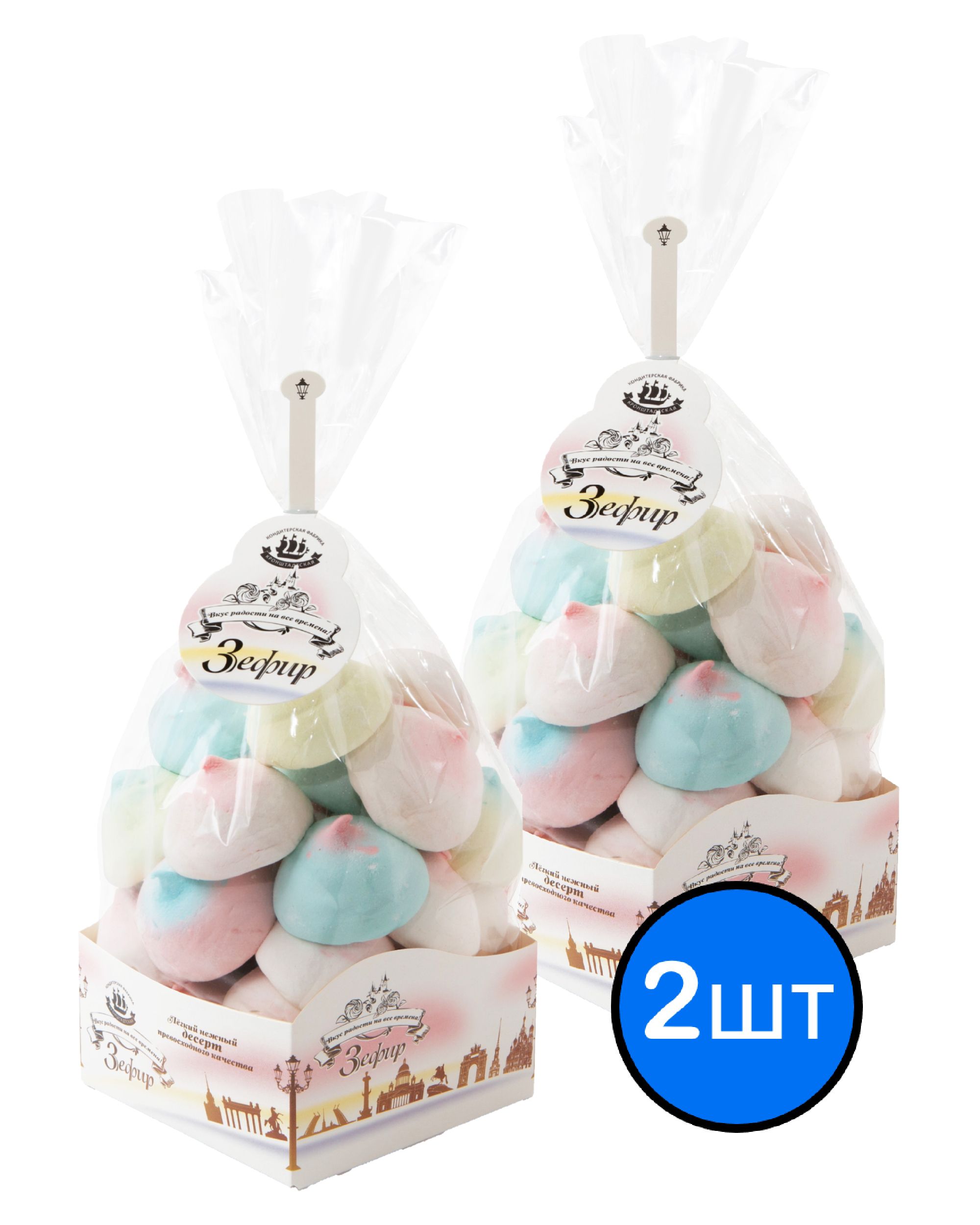 

Зефир БЛЮ КЮРАСАО "Итальянский десерт", КФ КРОНШТАДТСКАЯ, 380г х 2шт