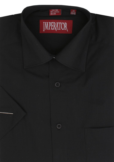 Рубашка мужская Imperator DF420-5K sl. черная 40/170-178
