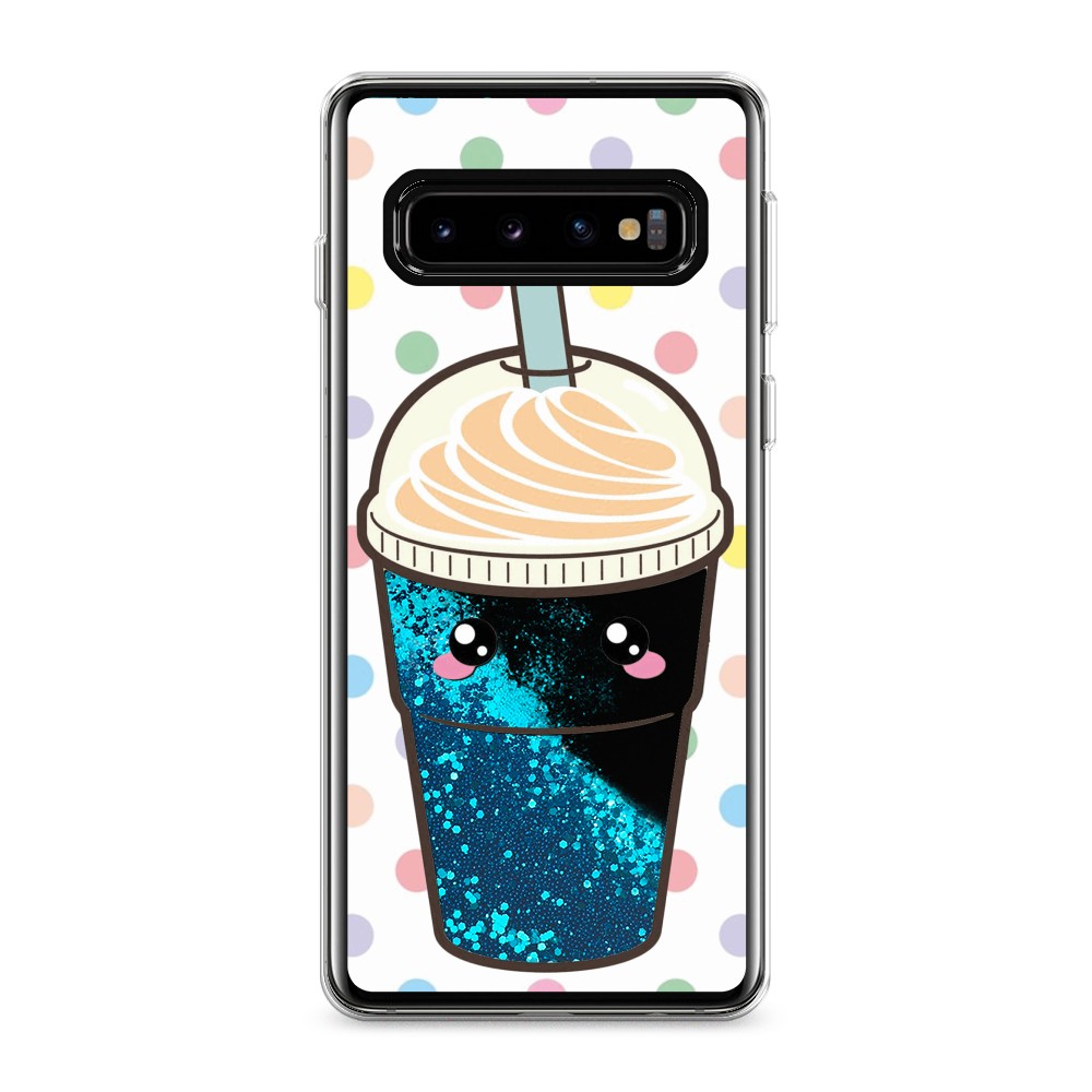 

Чехол Awog на Samsung Galaxy S10 "Милый стакан", Разноцветный, 27093-1