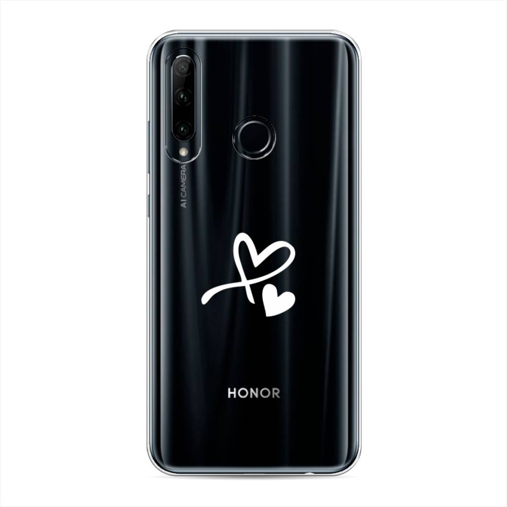 

Чехол Awog на Honor 20e "Сердечко минимализм", Разноцветный, 6104150-6