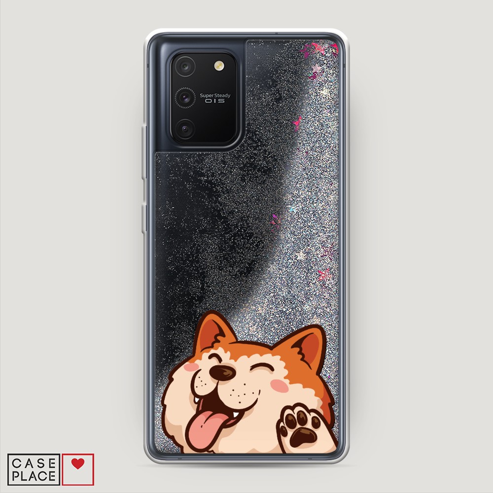 

Чехол Awog на Samsung Galaxy S10 Lite / Самсунг S10 Lite "Акита-ину машет", Разноцветный, 210091-1