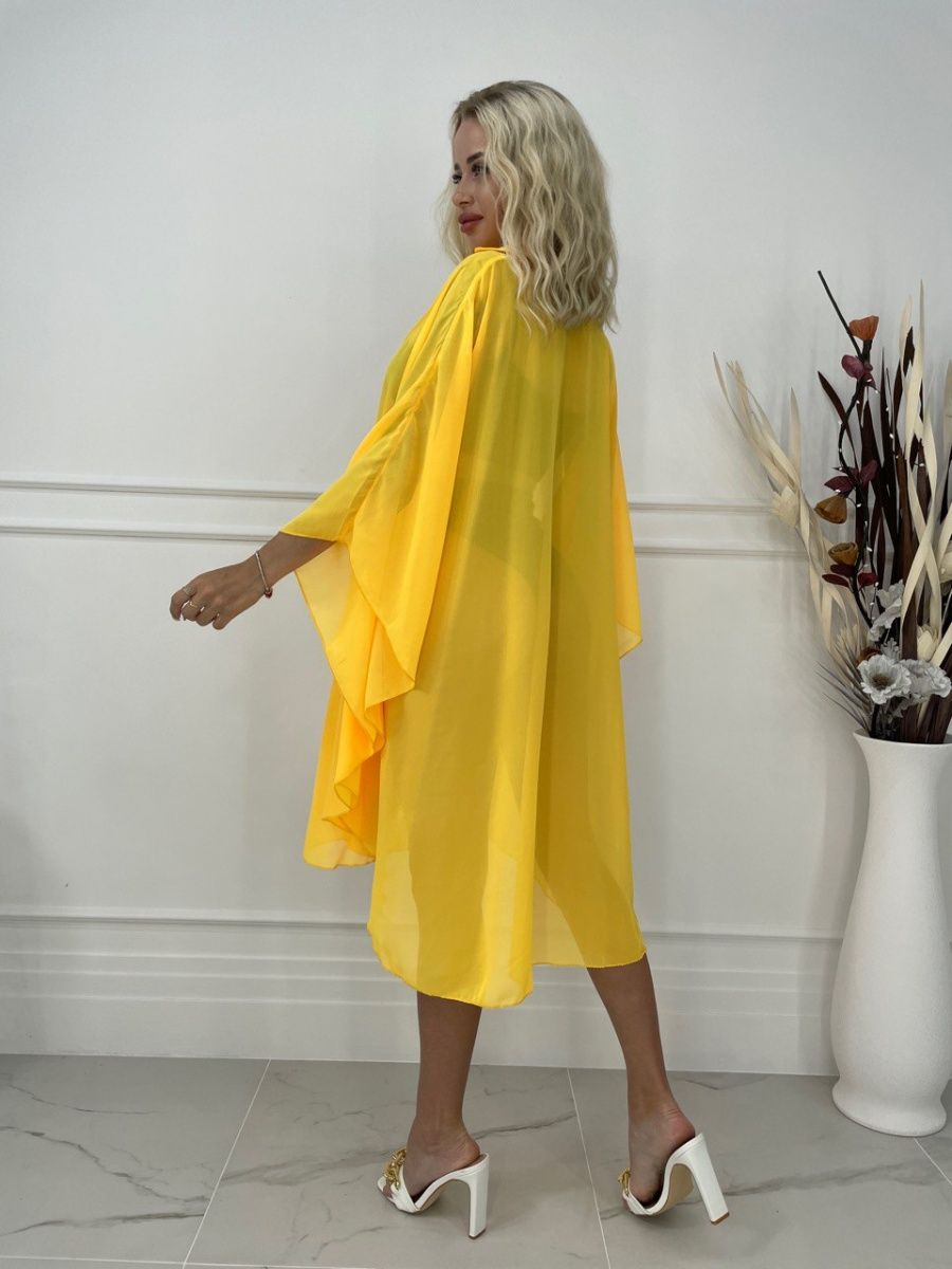 

Пляжная туника женская ARUNA COLLECTION желтая 3XL, Желтый, 95390016