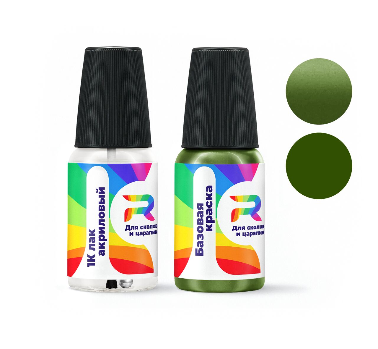 

Подкраска для сколов и царапин авто Renault H97, Vert Taiga