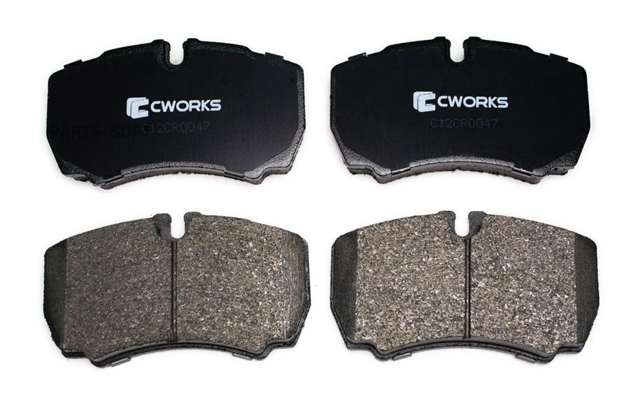 

Тормозные Колодки Задние (Low Metallic) Cworks C12cr0047 CWORKS C12CR0047