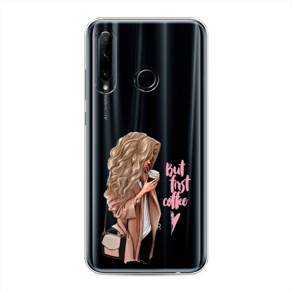 

Чехол Awog "Девушка с кофе" для Honor 20e