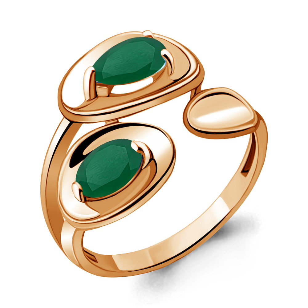 

Кольцо из серебра с агатом р.  Aquamarine 6918709_925_з, 6918709_925_з