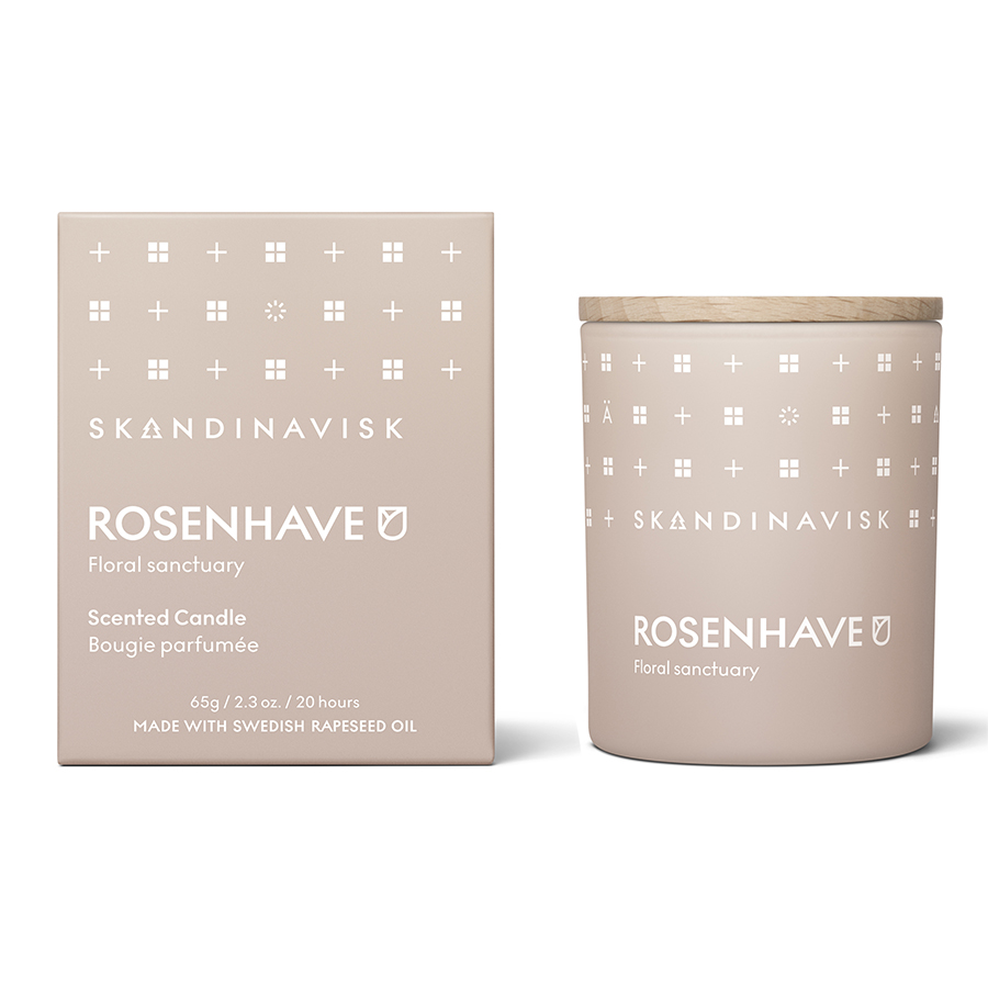 

Ароматическая свеча rosenhave с крышкой, 65 г новая Skandinavisk