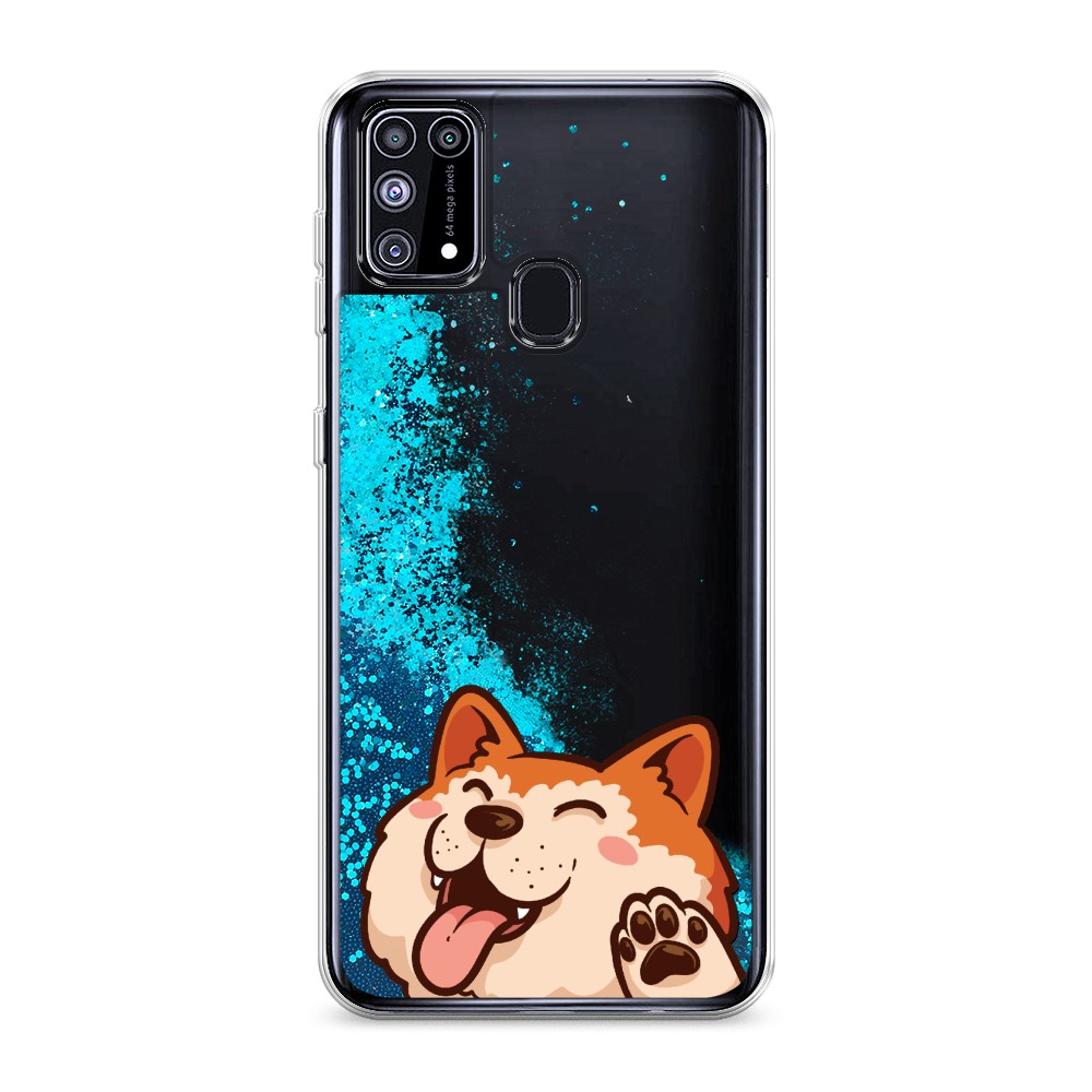 

Чехол Awog на Samsung Galaxy M31 / Самсунг M31 "Акита-ину машет", 2100793-1
