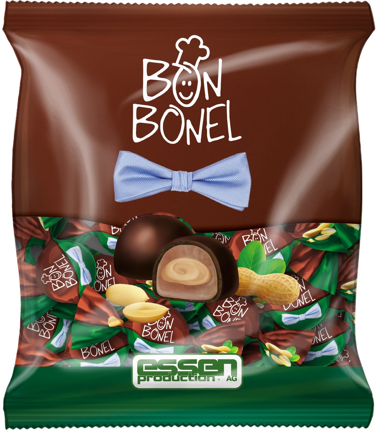 фото Конфеты essen bon bonel с мягкой молочной помадкой