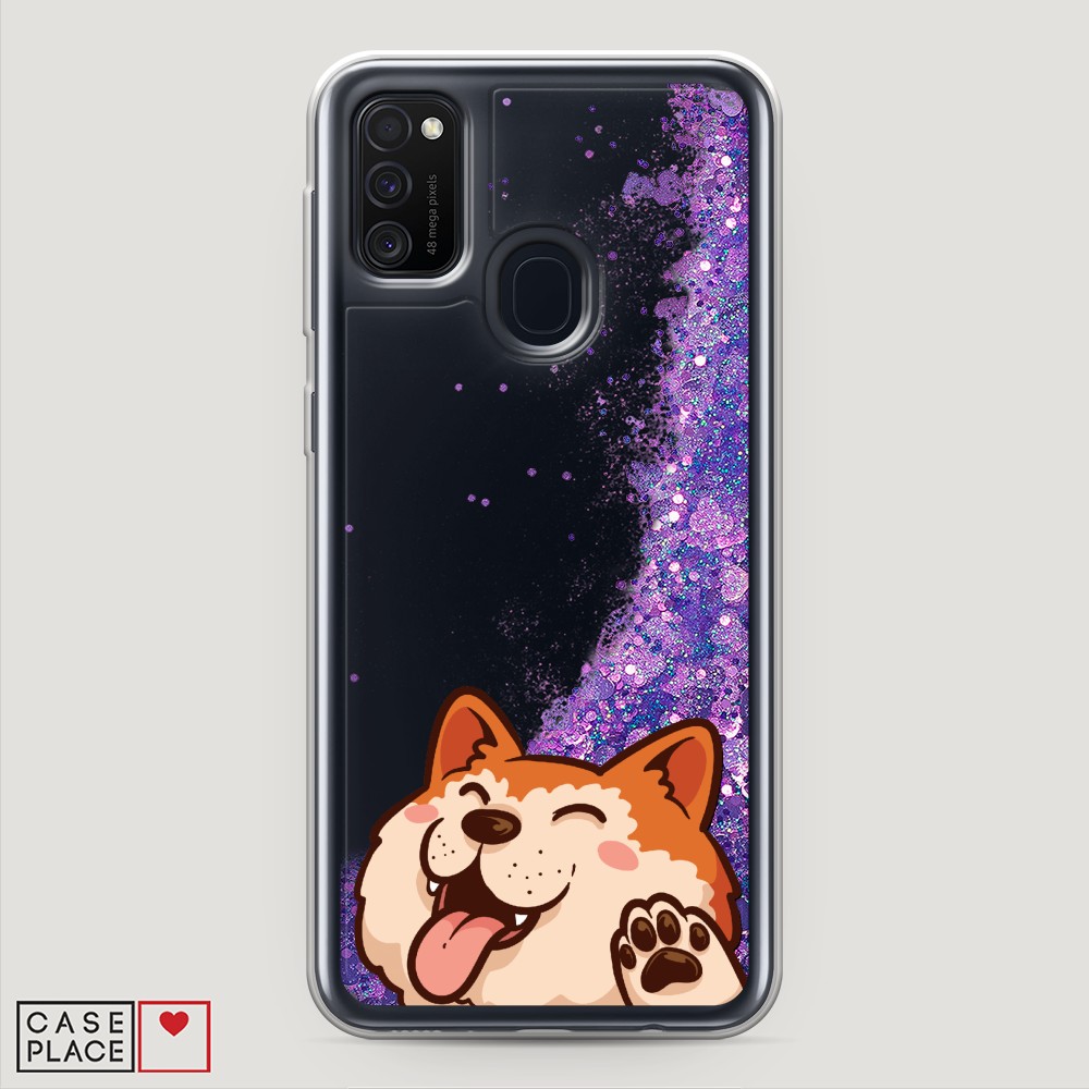 

Чехол Awog на Samsung Galaxy M30s "Акита-ину машет", Разноцветный, 29892-1