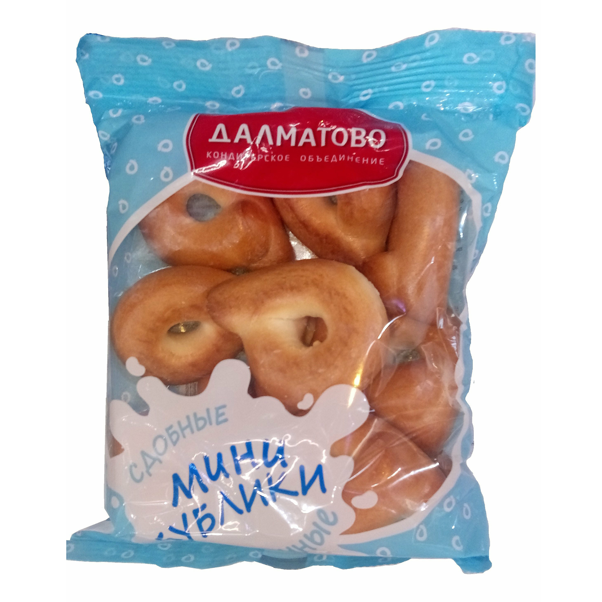 

Бублики Далматово мини сдобные 120 г