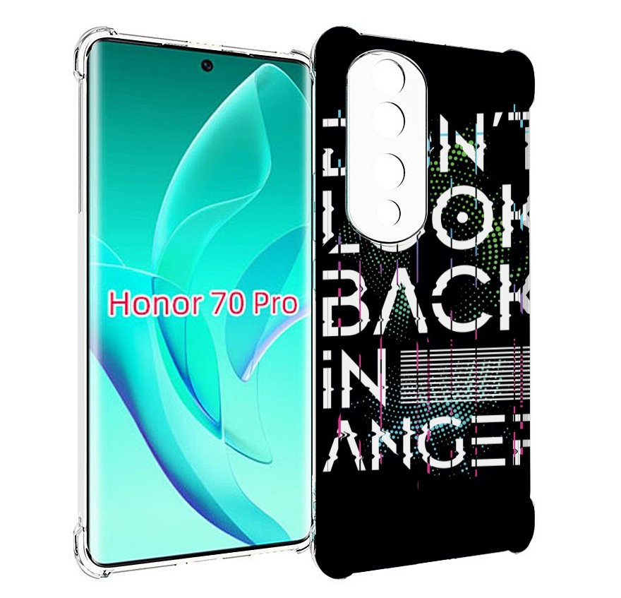 

Чехол MyPads графический-текст для Honor 70 Pro / 70 Pro Plus, Прозрачный, Tocco