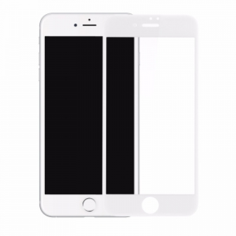 Защитное стекло Ainy Tempered Glass 0.2мм 5D для iPhone 8/7/SE(2020/2022) Белое