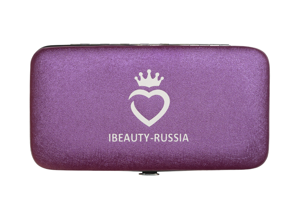 Магнитный кейс для пинцетов I-Beauty (пурпурный)