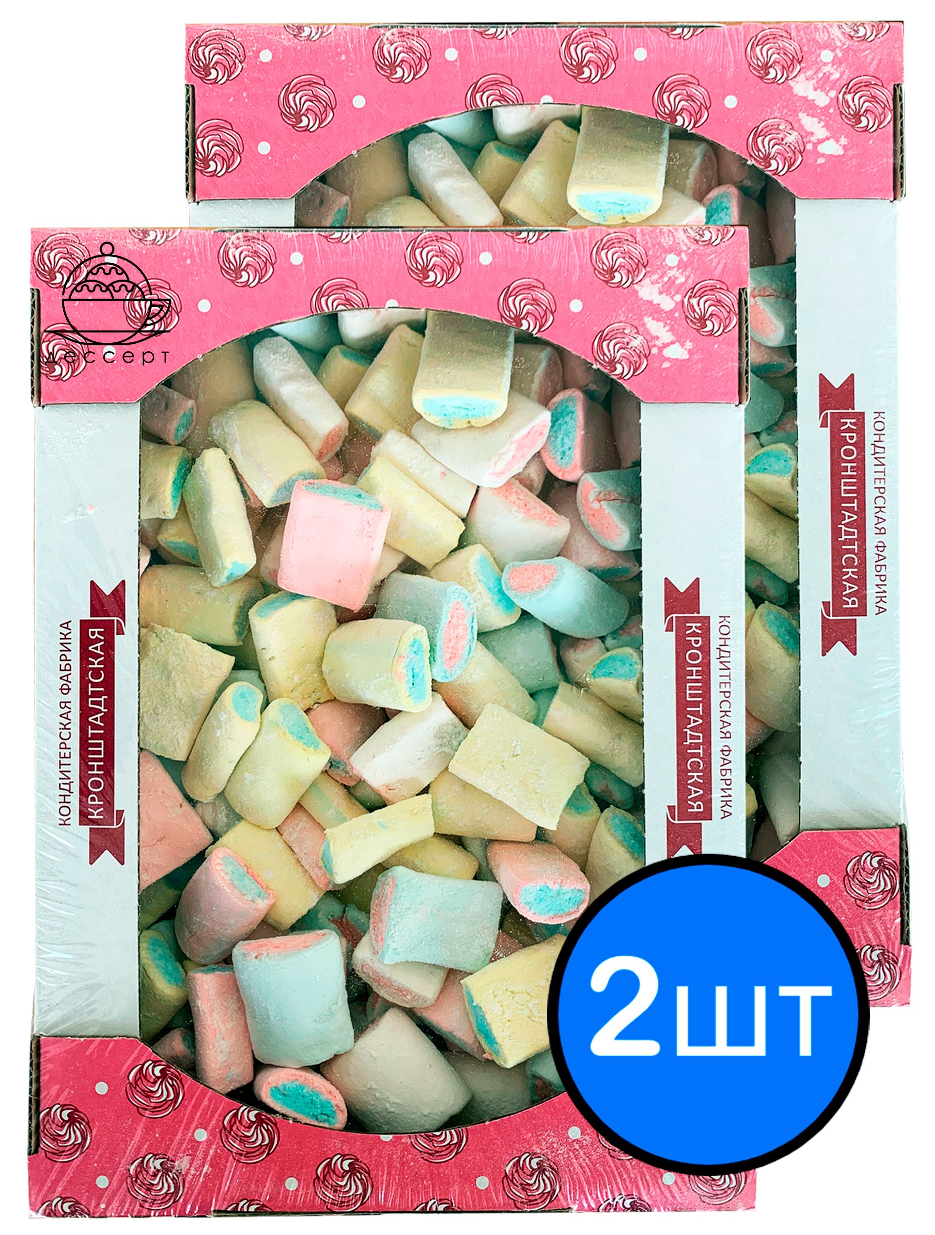 

Зефир Баблгам "Зефирный калейдоскоп", КФ КРОНШТАДТСКАЯ, 600г х 2шт