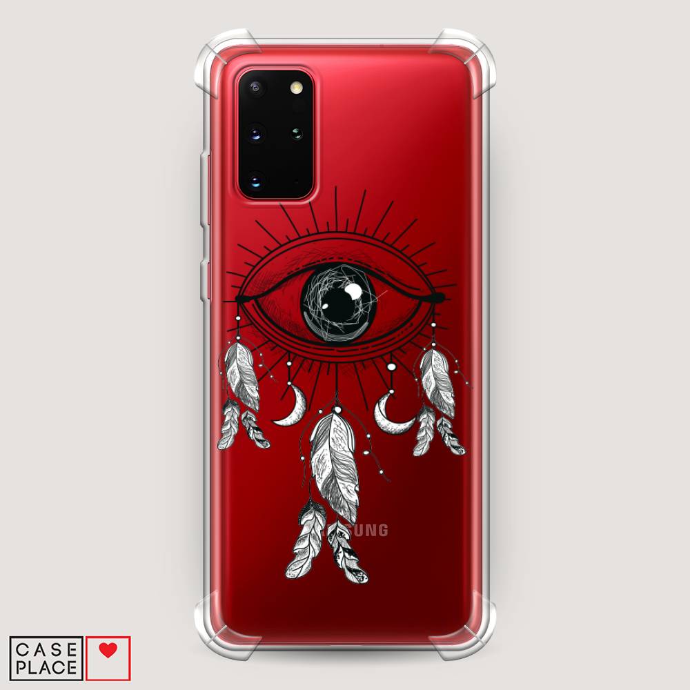 

Чехол Awog на Samsung Galaxy S20 + "Всевидящее око-ловец снов", Серый, 29351-1
