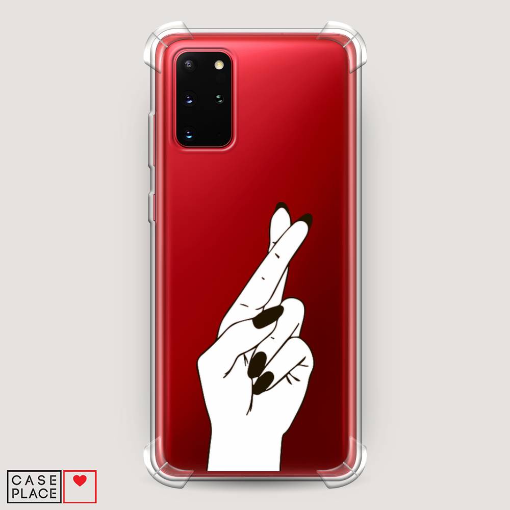

Чехол Awog на Samsung Galaxy S20 + "Пальцы графика", Серый, 29351-1
