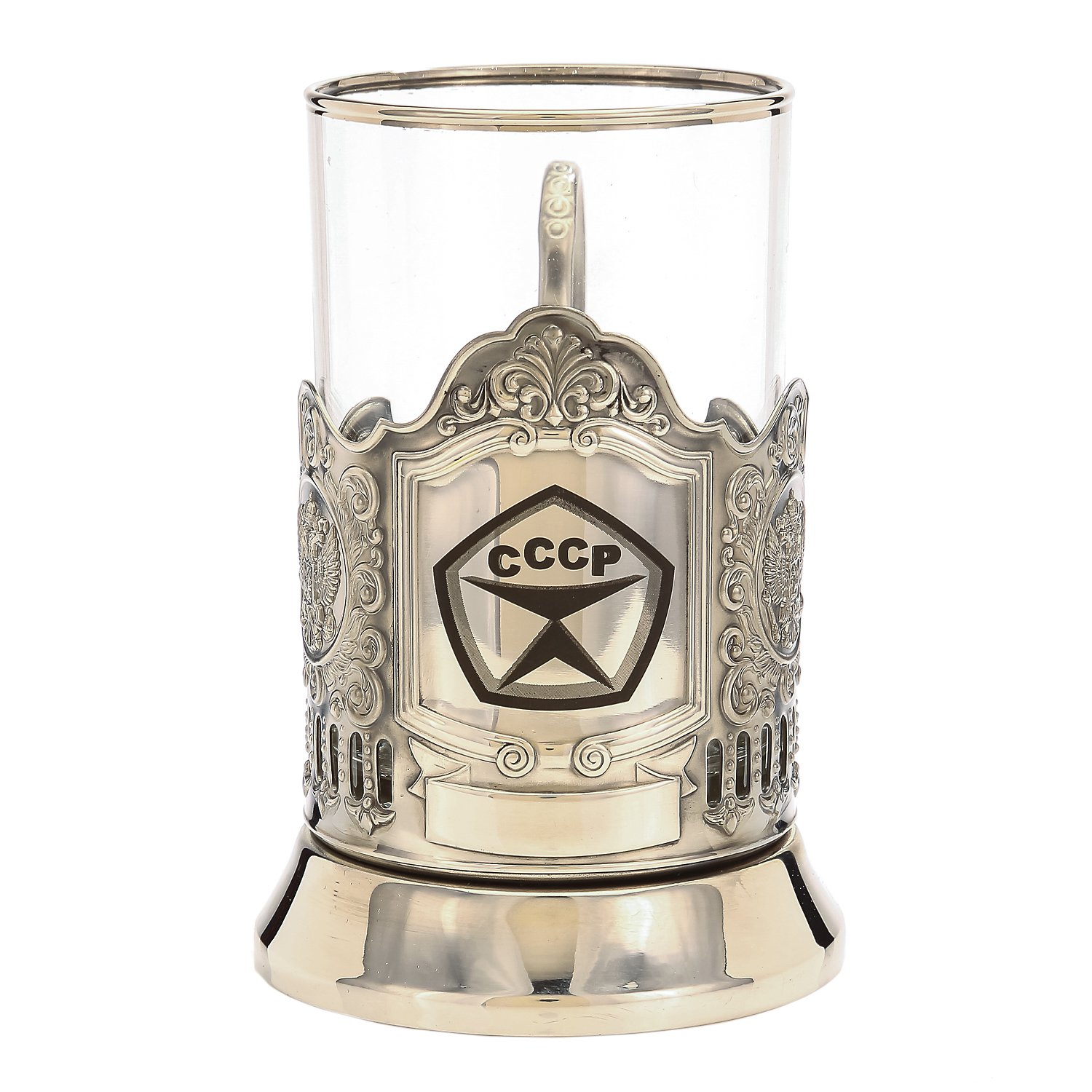 

Подстаканник никелированный "Знак качества"