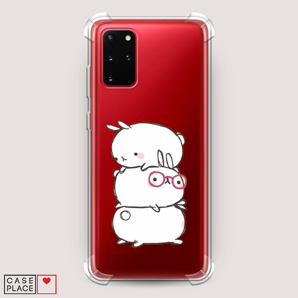

Чехол Awog на Samsung Galaxy S20 + "Бутерброд", Розовый, 29351-1