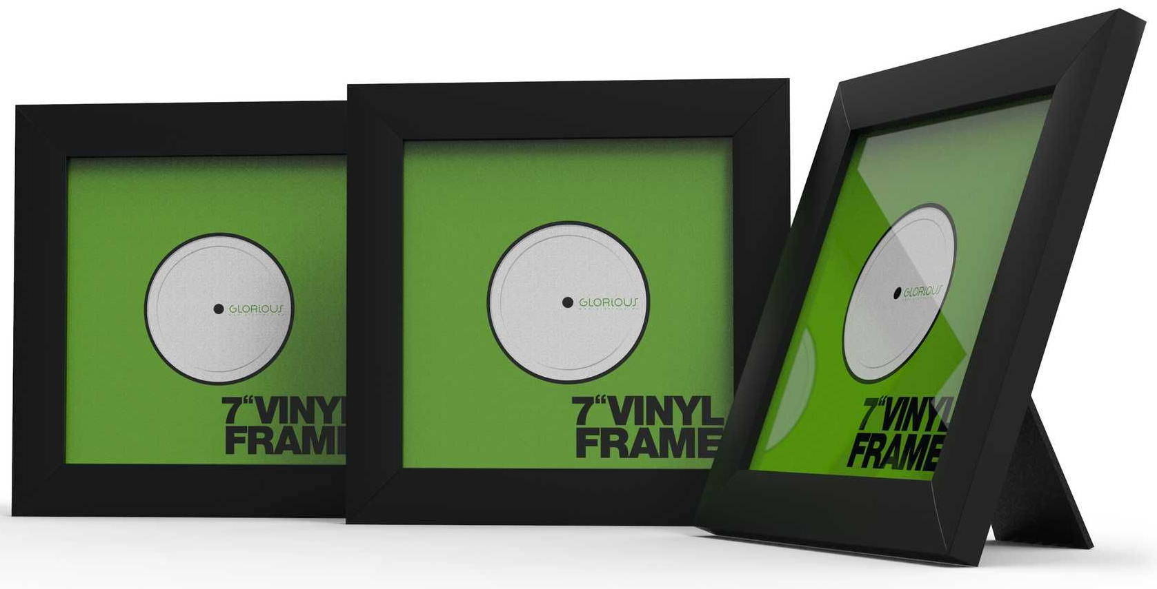 

Кейс для хранения винила Glorious Vinyl Frame Set 7 Black, Vinyl Frame Set 7 Black