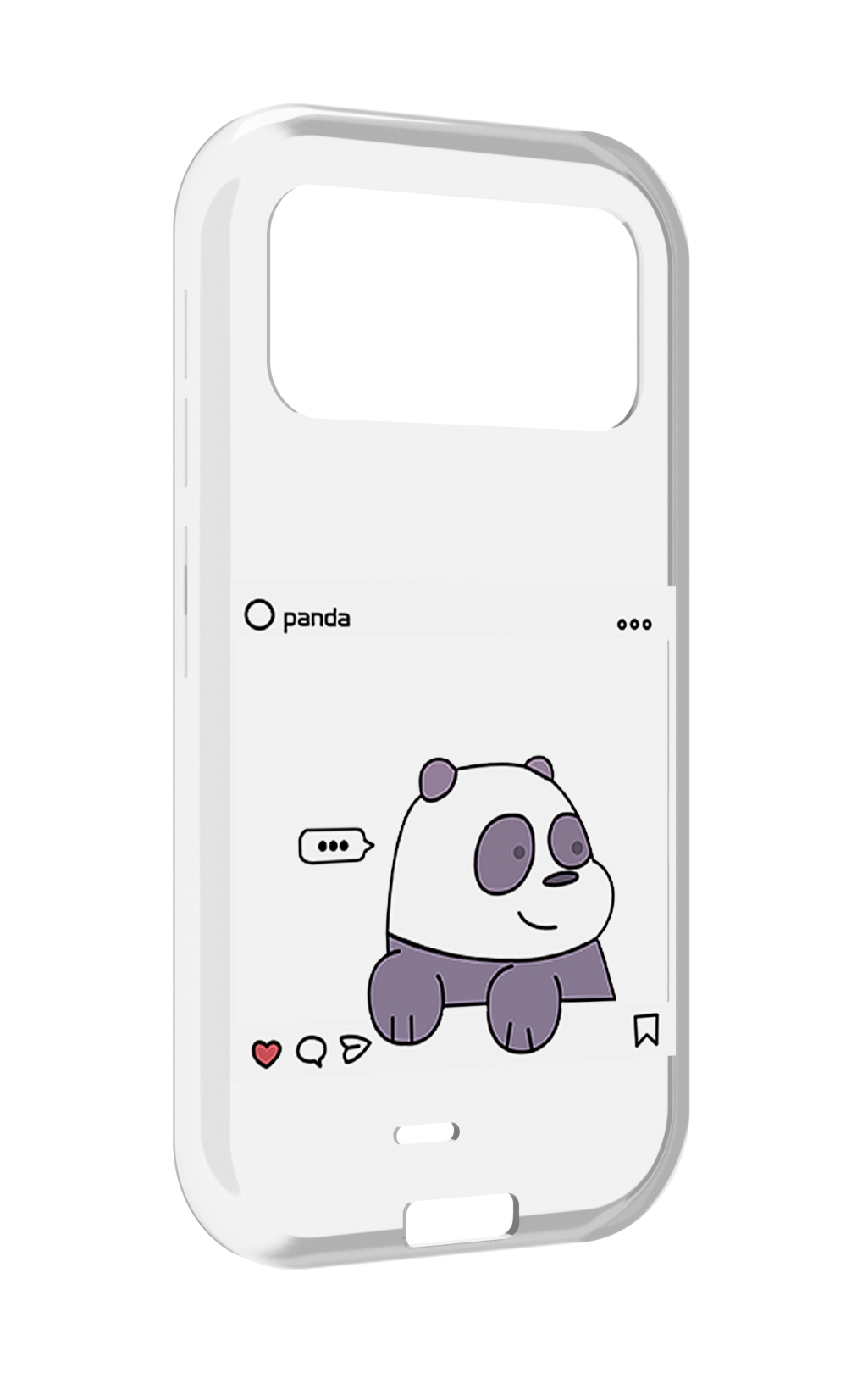 

Чехол MyPads пандочка-фотка для Oukitel F150 H2022, Прозрачный, Tocco