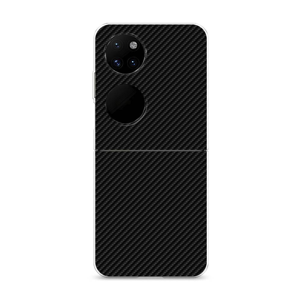 

Чехол Awog "Черный карбон" для Huawei P50 pocket, 6107450-3
