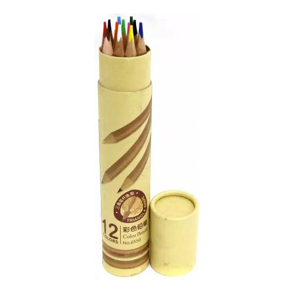 Тубус 12 12. Набор цветных карандашей в тубусе. Тубус для карандашей крафт. Набор 100 карандашей в тубусе. Blackwood карандаши.