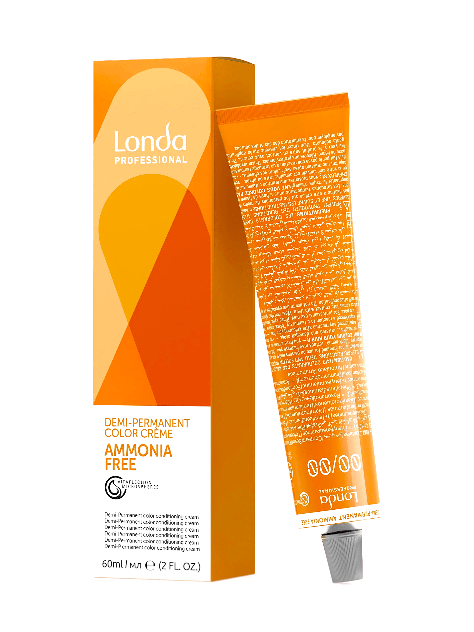 Тонирующая краска Londa professional Ammonia free 10/0 Яркий блонд